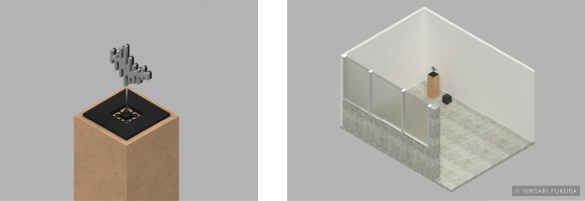 部材のアセンブリと展示会場の設計